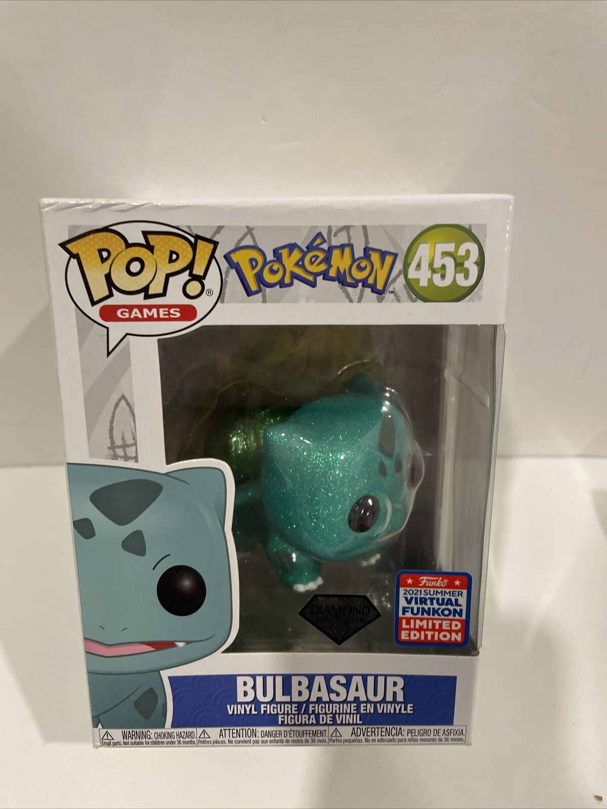 Funko Pop Vinyl: Pokémon - Bulbasaur- Target San Diego Comic - 