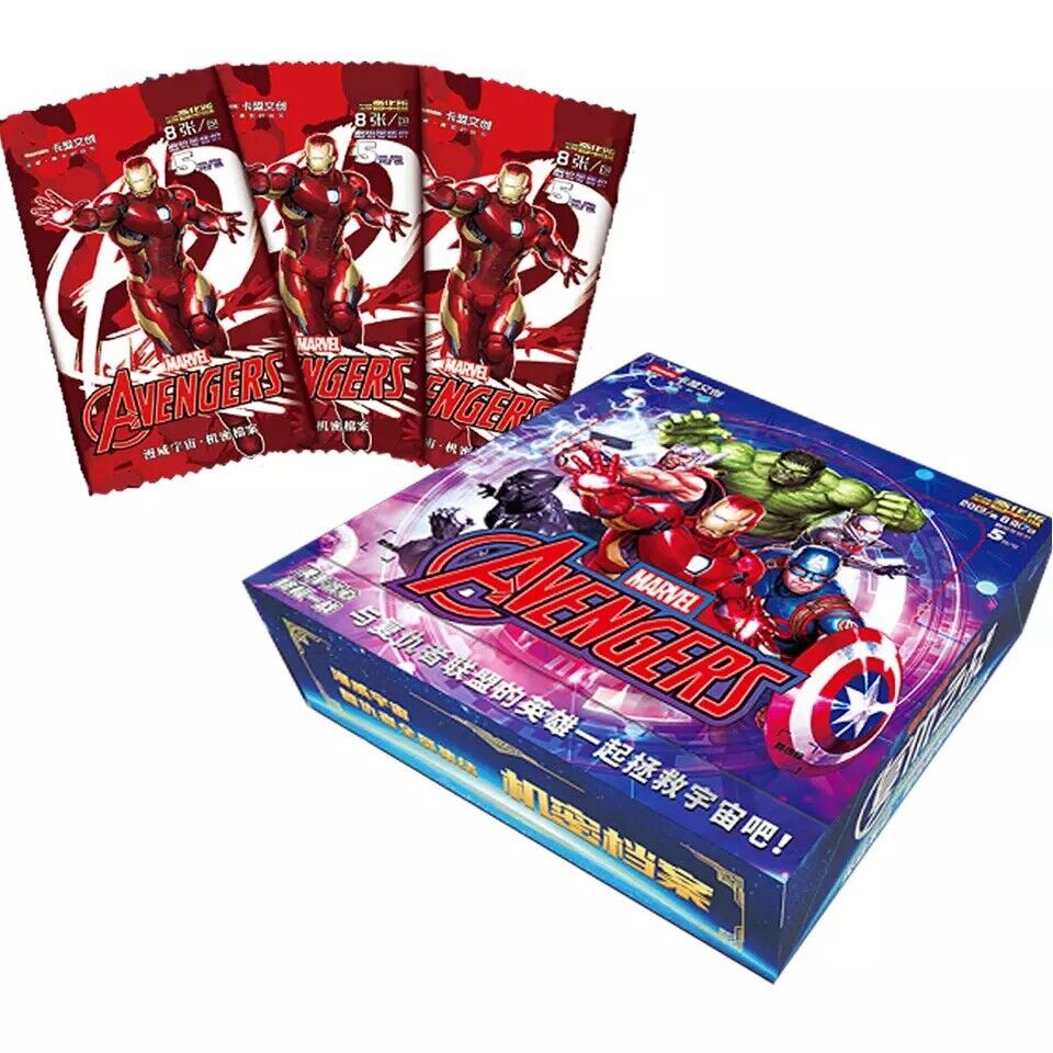 Camon Disney Marvel Avengers Box 20 Pack NOT WEISS Sealed TCG CCG HOT！