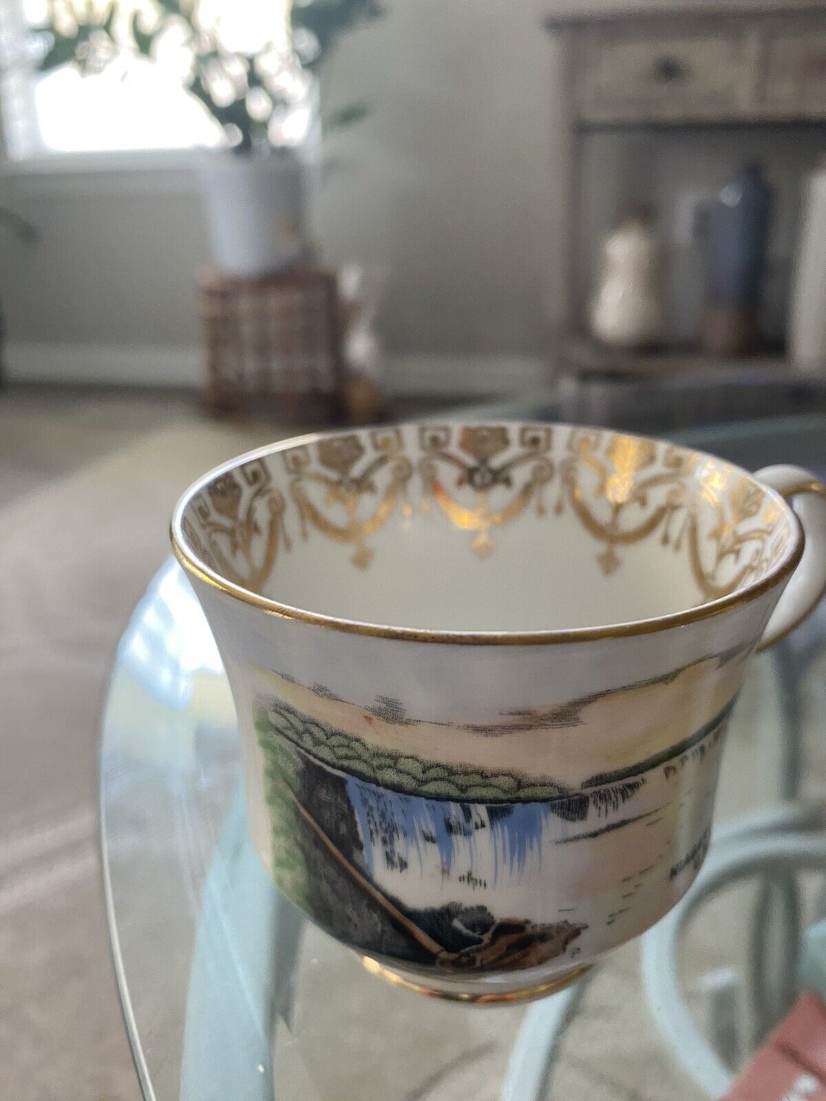 vintage fine bone china tea cup