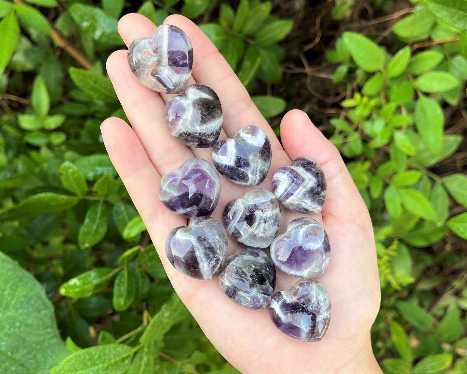 Gemstone Crystal Hearts, 1