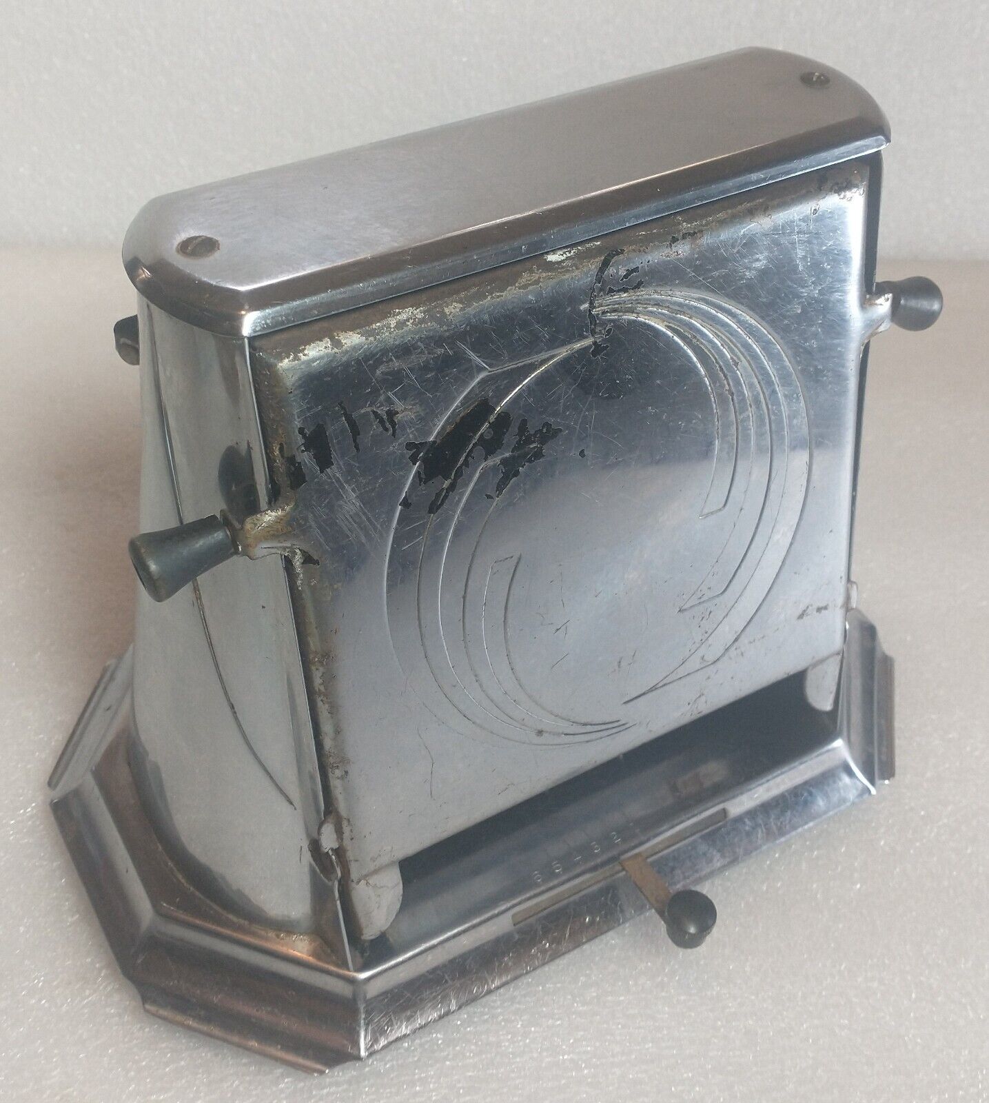 Antique Art Deco Samson Double Sided Chrome Toaster No. 291 Circa. 1930\'s USA