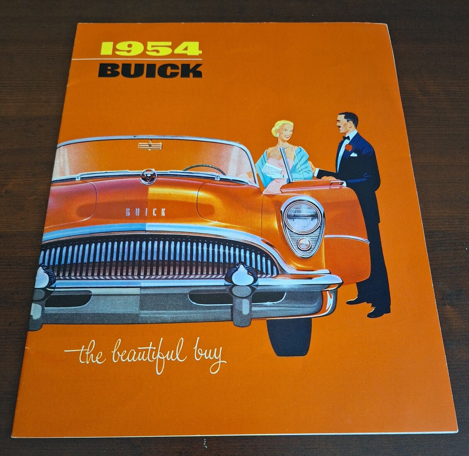 1954 Buick Brochure Great Condition Vintage Original