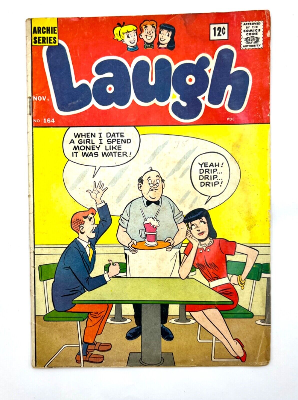 Rare 1964 Laugh Comics Archie Series  No. 164