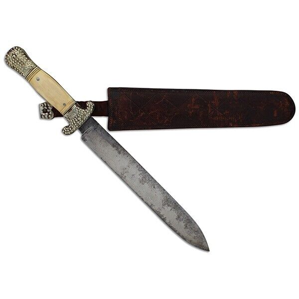 1800\'s VINTAGE JOSEPH ROGERS AND SONS SAN FRANCISCO STYLE SPEAR POINT KNIFE