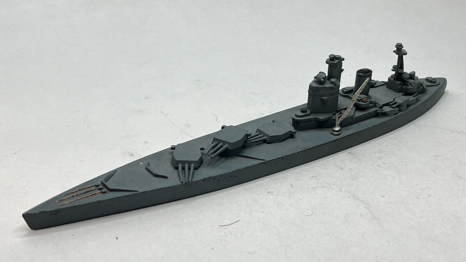 Comet or Superior British Battleship Nelson Class Recognition Model 1/1200 WW2