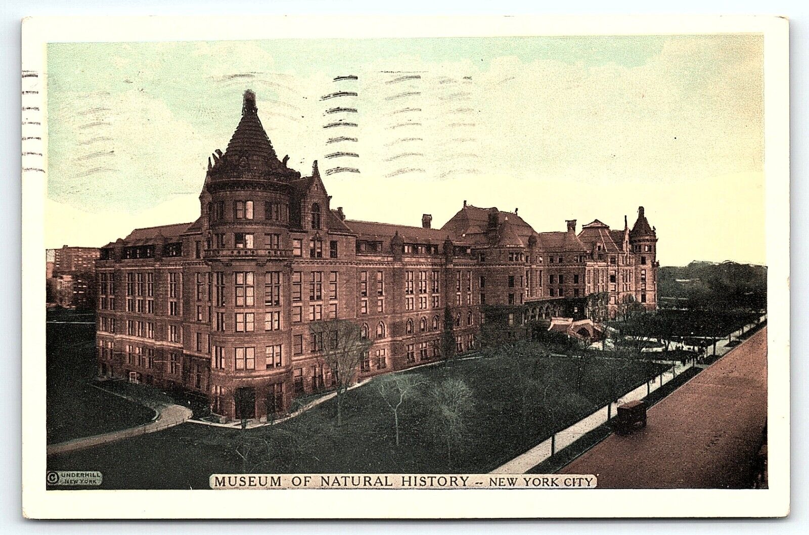 1936 NEW YORK CITY MUSEUM OF NATURAL HISTORY POSTCARD P3623