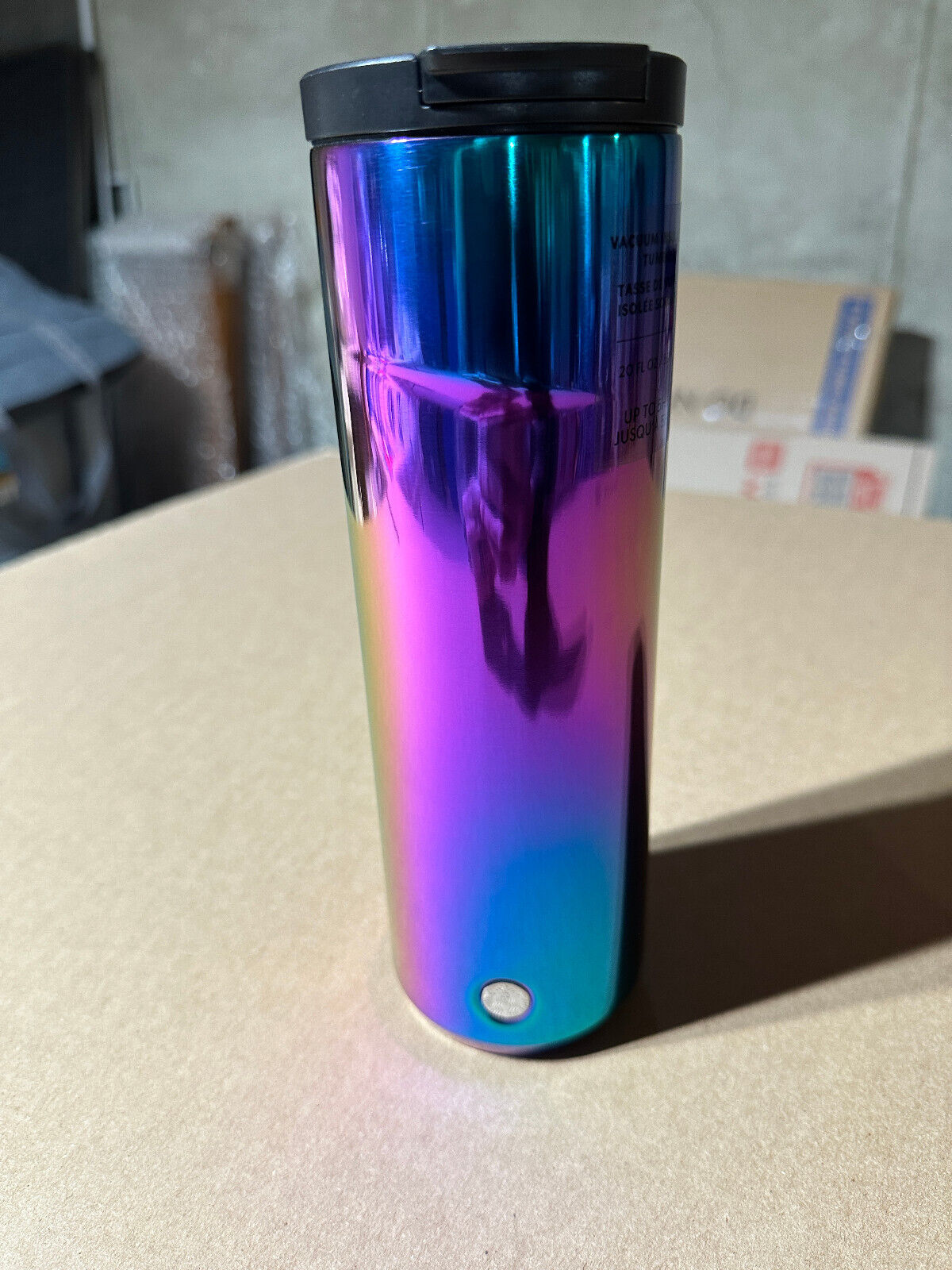 Starbucks NEW 2020 Limited Edition Iridescent Stainless Steel Tumbler 20 Oz