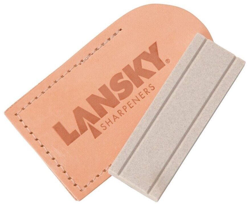 Lansky Hard Arkansas Pocket Stone Fine Grit Sharpens Pocket/Outdoor Knives Fast