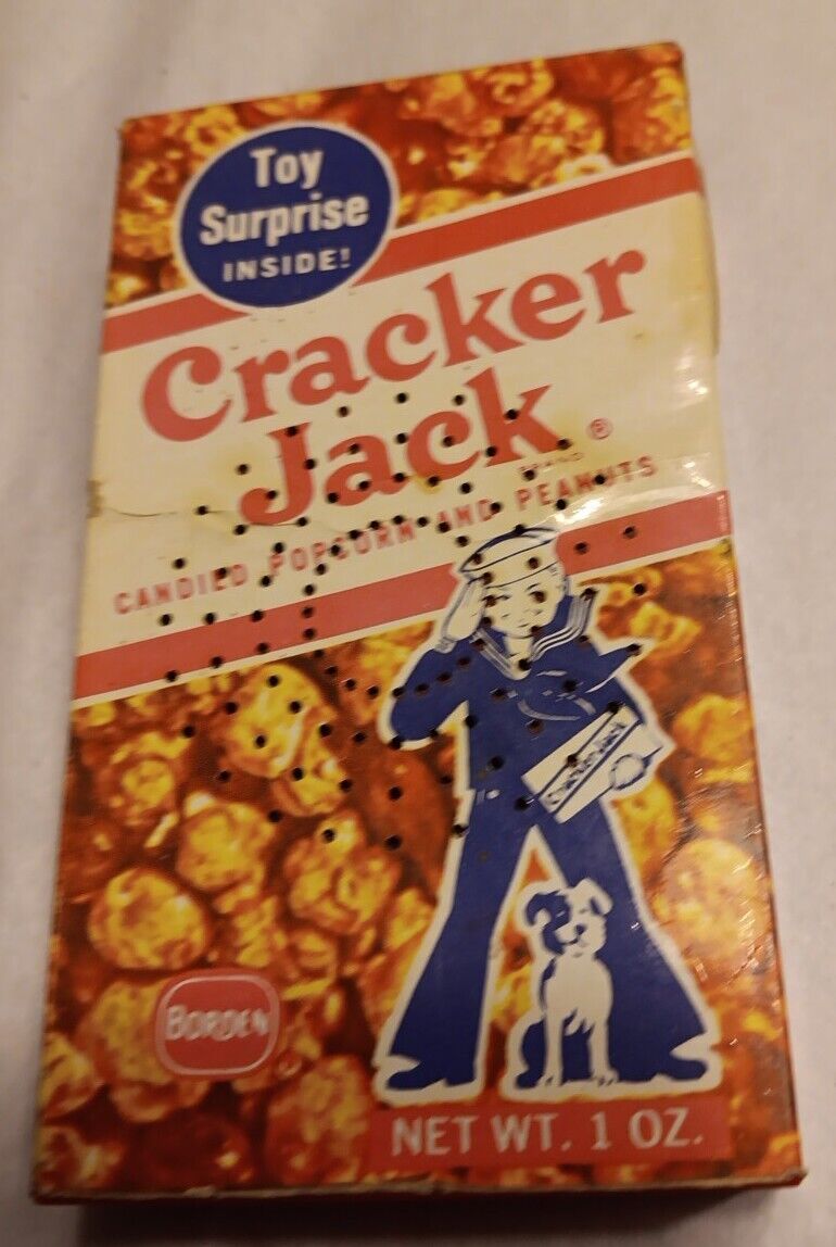 Cracker Jack box radio Vintage Tested Works