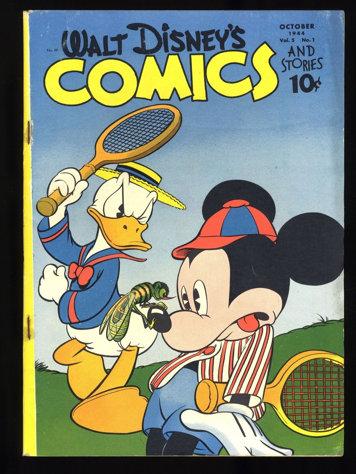 Walt Disney\'s Comics And Stories #49 VG/FN 5.0 Carl Barks Donald Duck