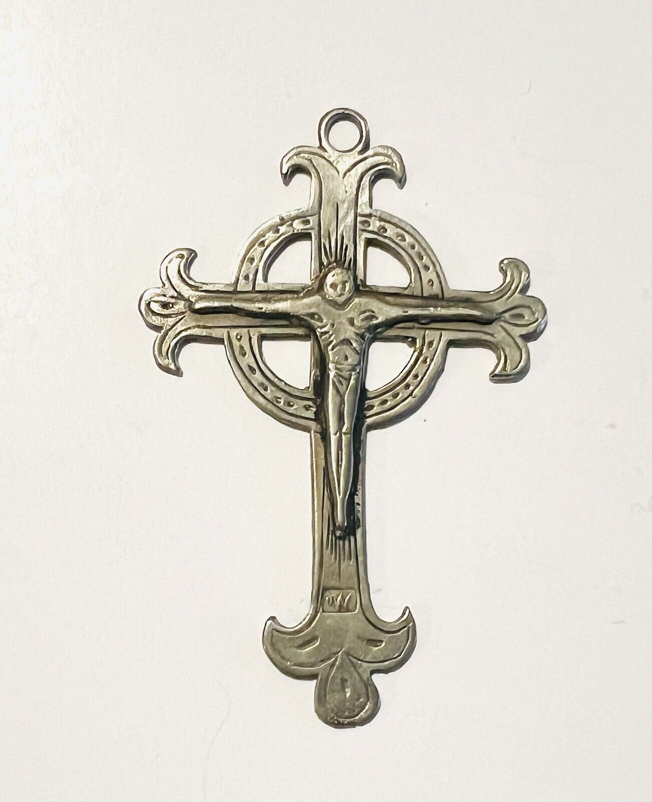 handmade crucifix Vintage 1973 
