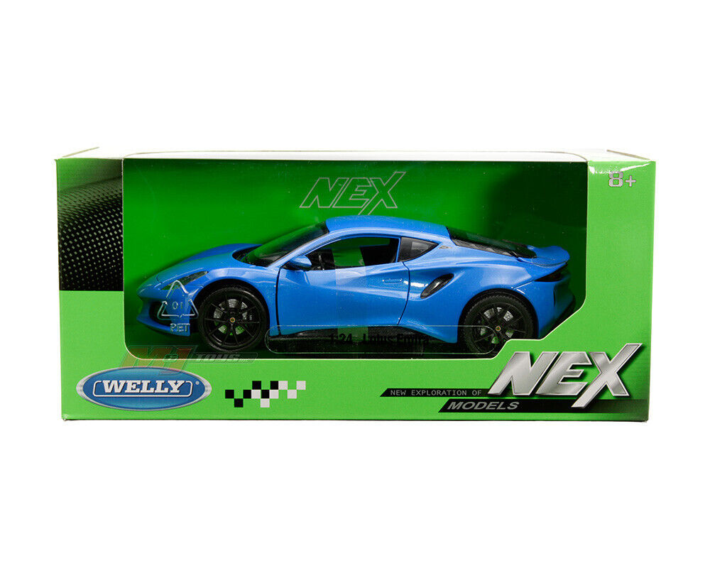 WELLY 1:24 SCALE - BLUE - LOTUS EMIRA