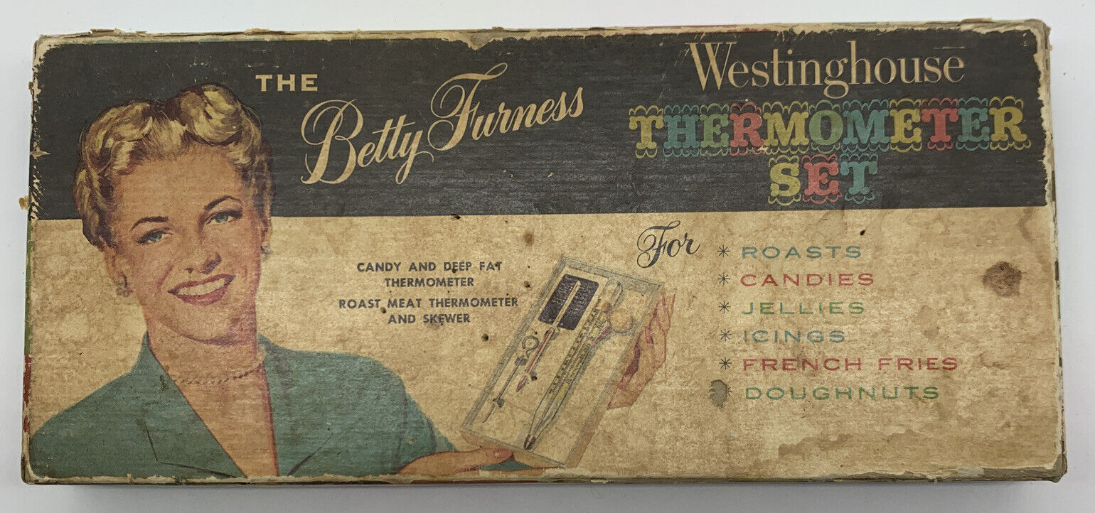 Vintage 1950\'s The Betty Furness Westinghouse Thermometer Set Box w/ Extra Tools