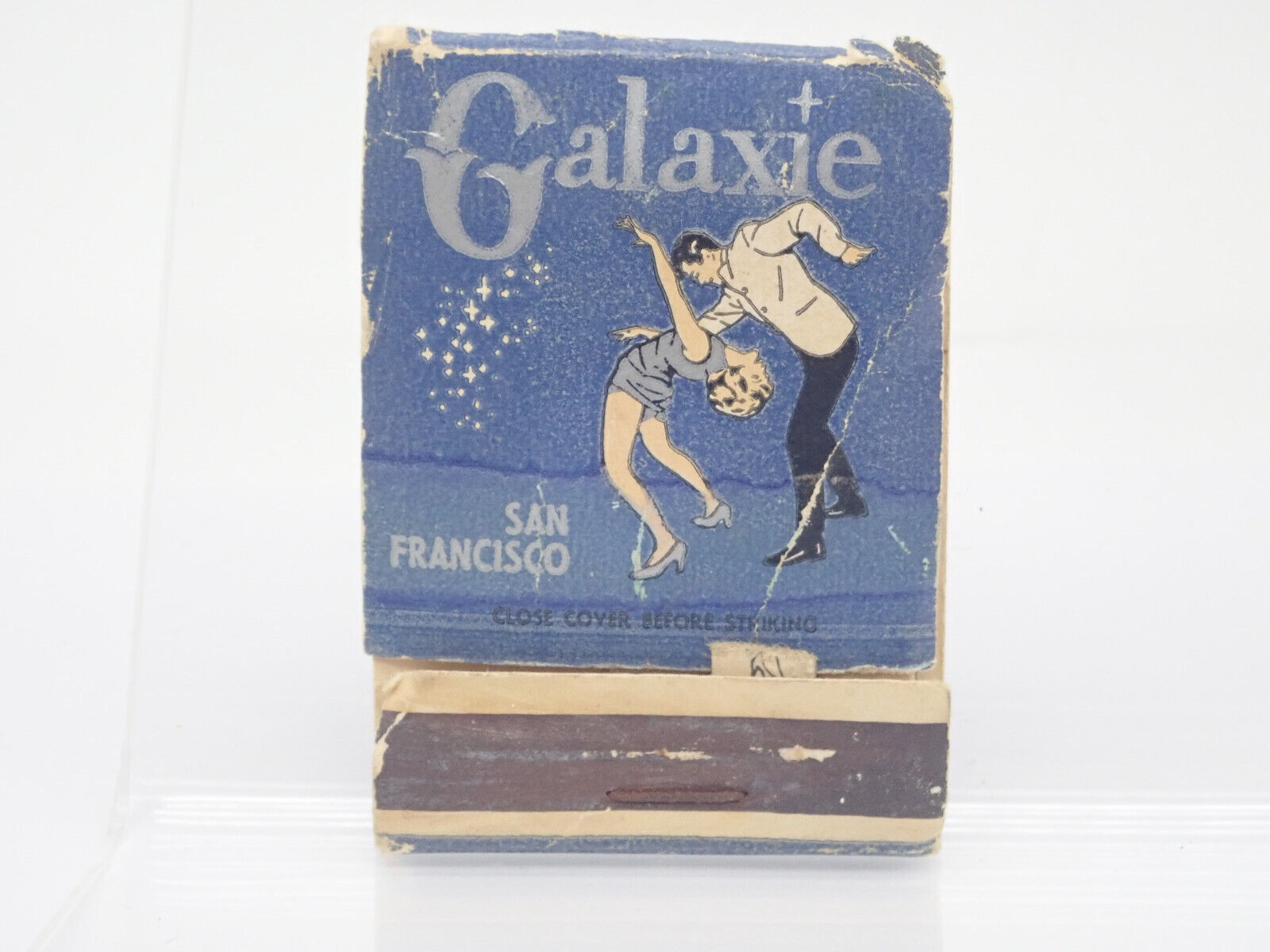 Galaxie San Francisco Where the Exiting Swim Dance Originated Vintage Matchbook