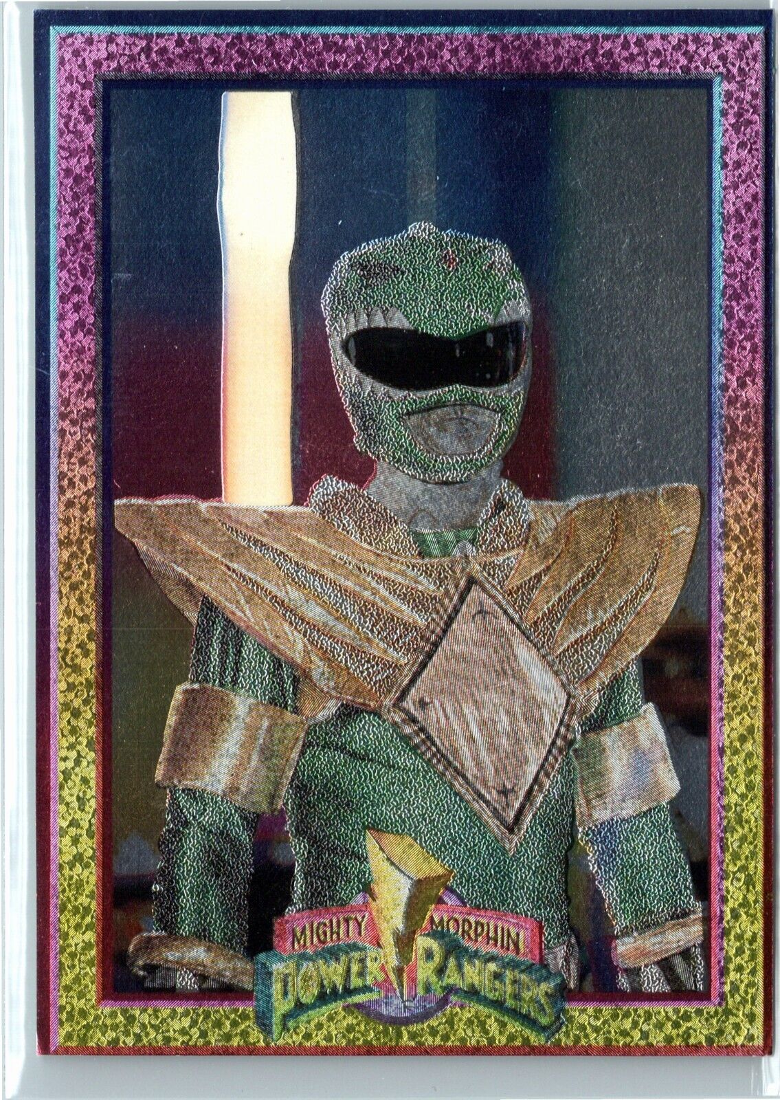 1994 Power Rangers Series 1 #37 The Green Ranger Power Foil