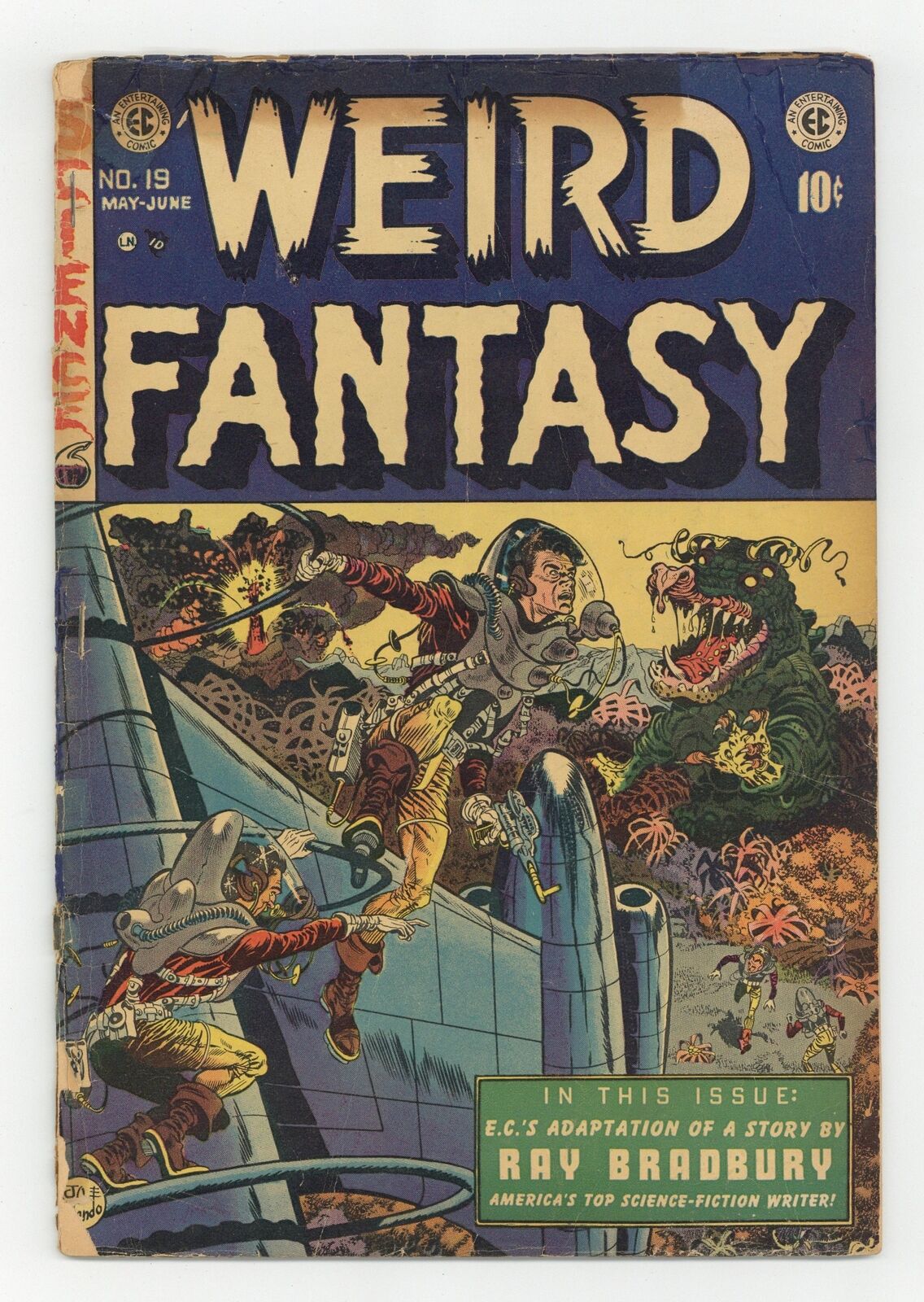 Weird Fantasy #19 PR 0.5 RESTORED 1953