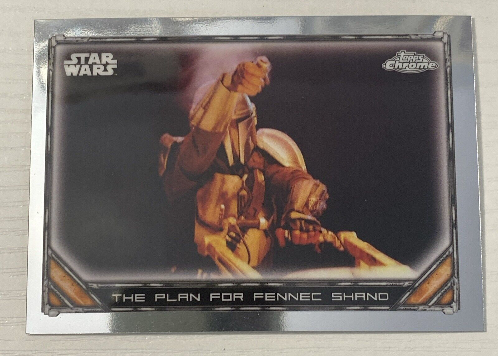 Topps Chrome Star Wars The Mandalorian Base Card S1-29 THE PLAN FOR FENNEC SHAND