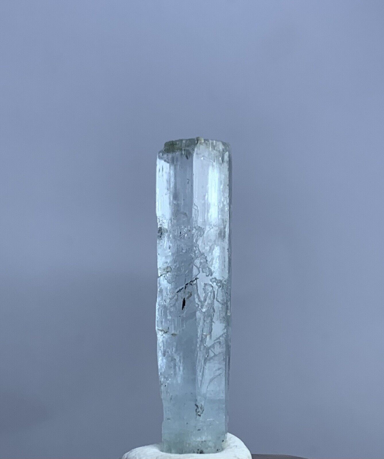 21 Carat Beautiful Amazing Aquamarine Crystal Beryl Natural Specimen From Shiger