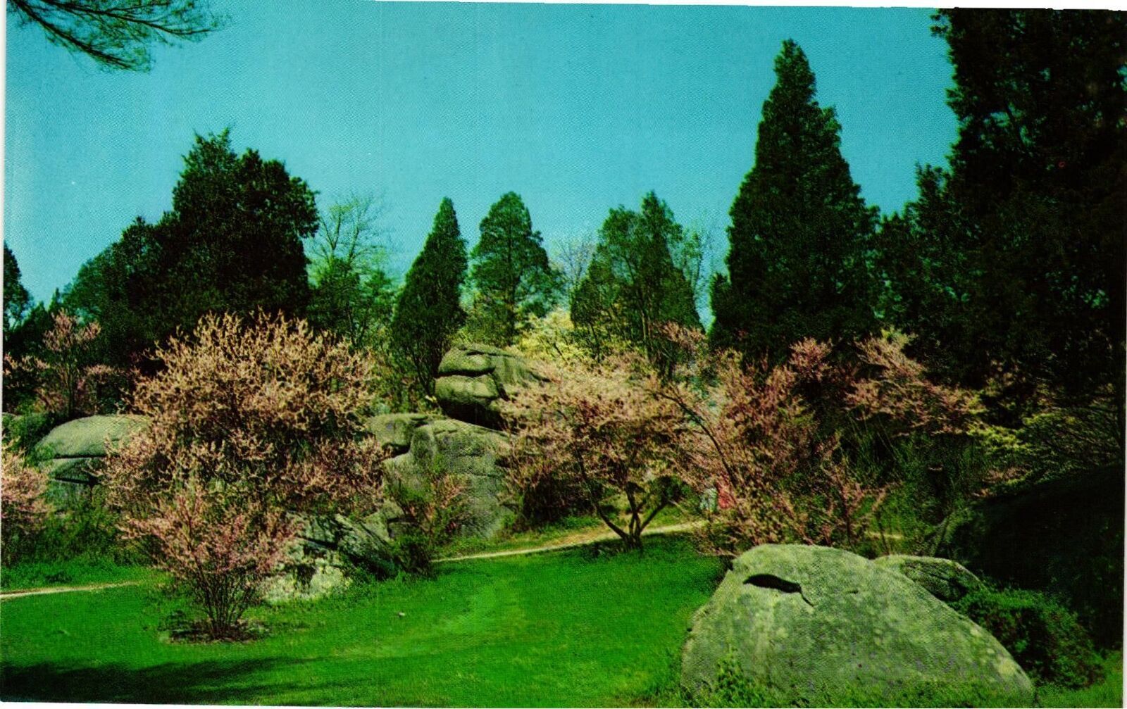 Vintage Postcard- Devils Den, Gettysburg, PA UnPost 1960s