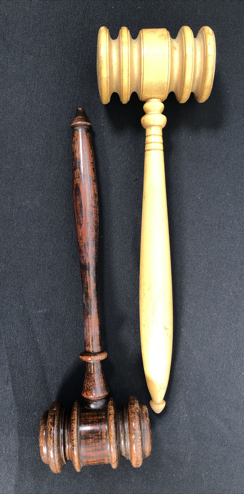 Wooden Gavels Lot of 2
