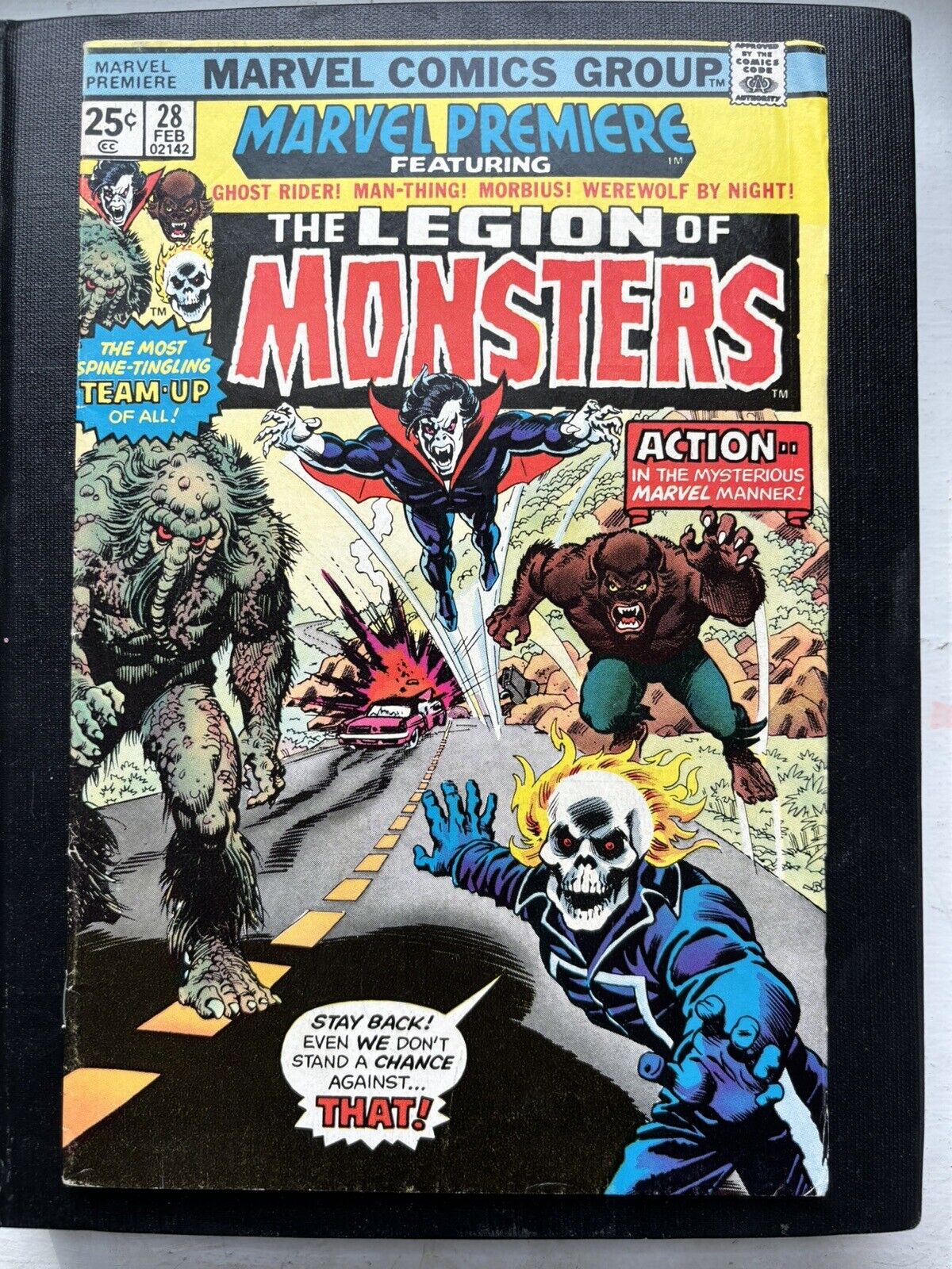 MARVEL PREMIERE #28 (1976) 1st Legion of Monsters - Nice Key  7.0 FN/VF