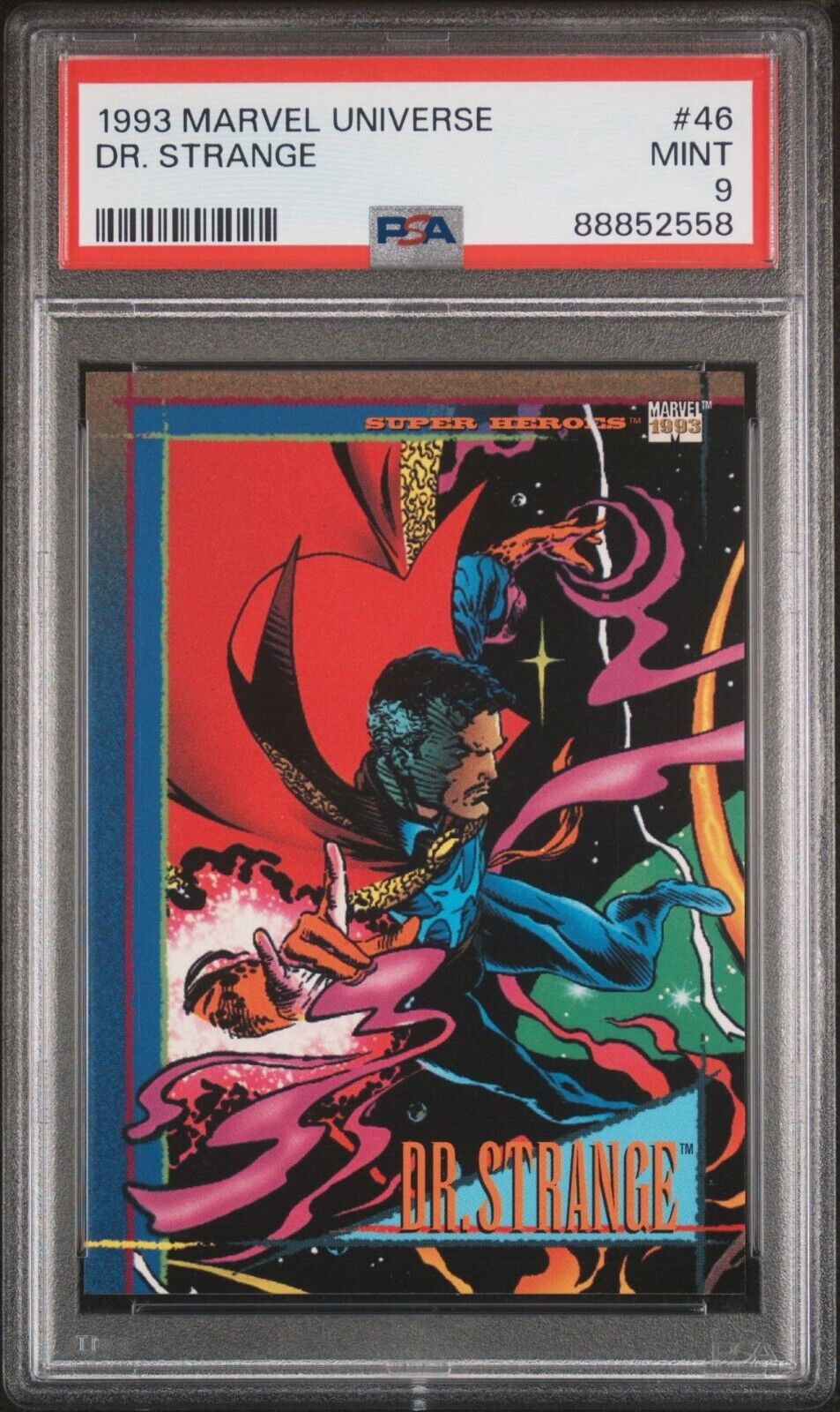 1993 Marvel Universe #46 Dr. Strange PSA 9