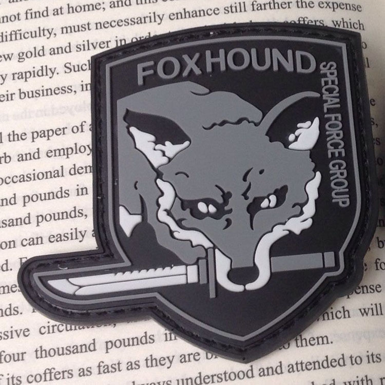 USA Specia Force GROUP PATCHES FOX HOUND USA ARMY PVC HOOK PATCH