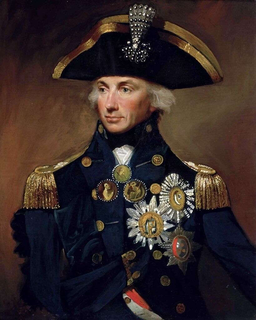New 8x10 Photo: Royal Navy Admiral Horatio Lord Nelson, Hero of Napoleonic Wars
