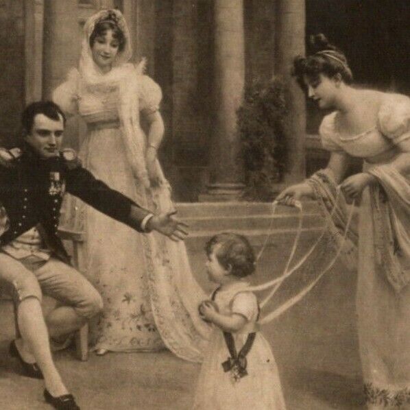 c1907-16 Russian Postcard -- Napoleon II with Family \