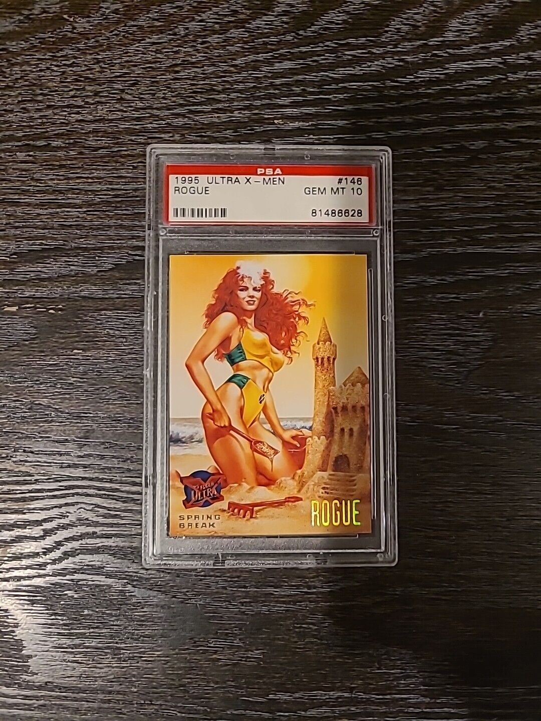PSA 10 Rogue 1995 Fleer Ultra X-Men #146 PSA Graded Card MCU Spring Break