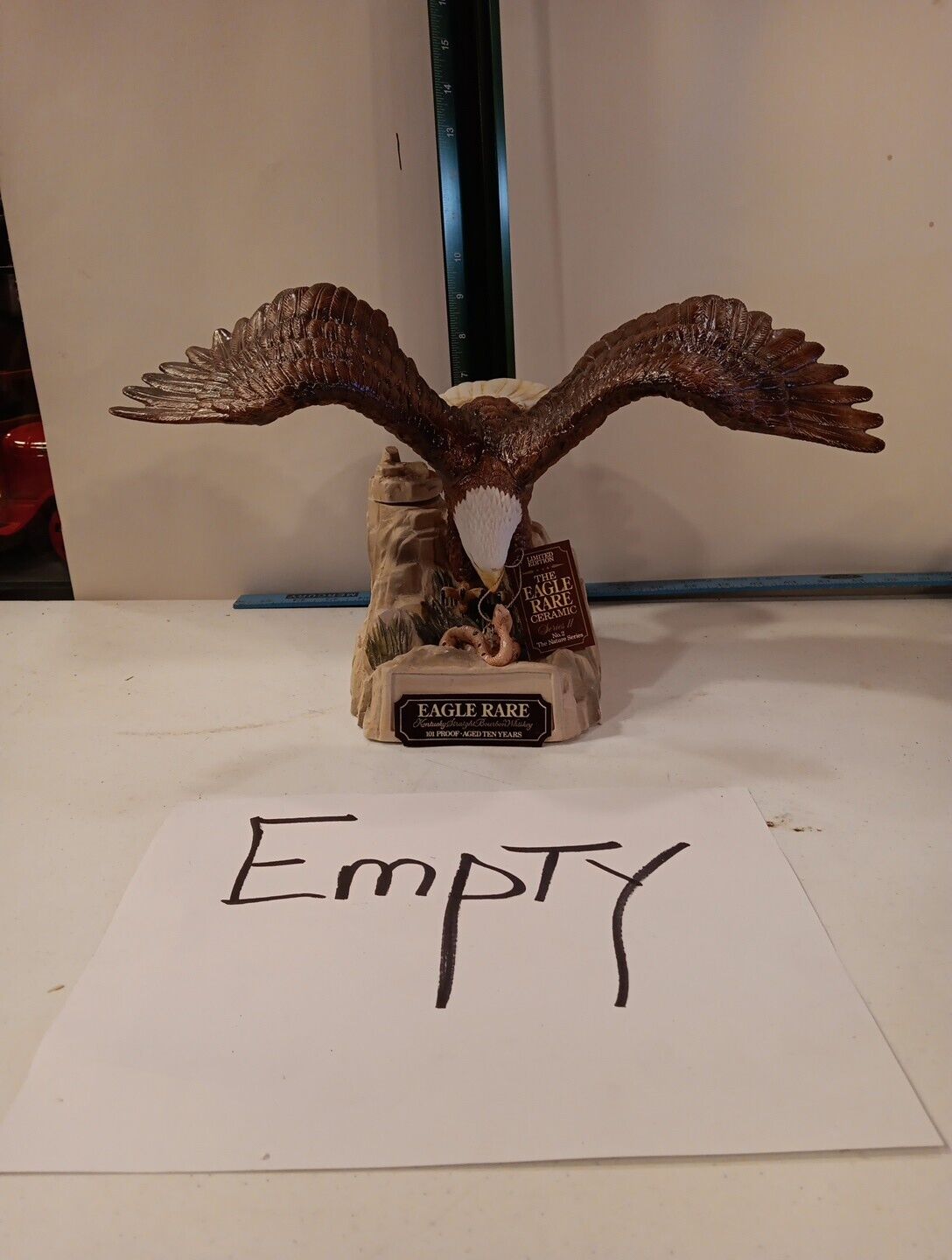 Eagle Rare Nature Series #2 Bourbon Decanter *Empty* W. Box (See Description)