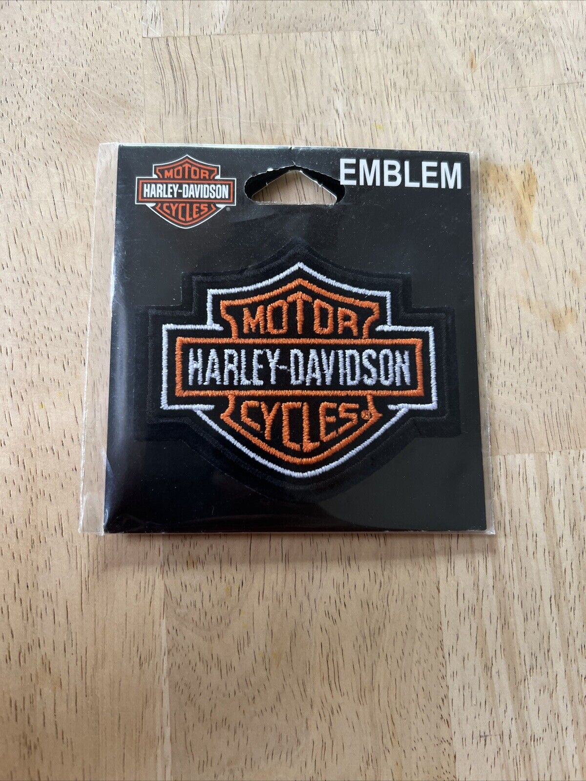 Harley Davidson Embroidered Sew-On Emblem Patch