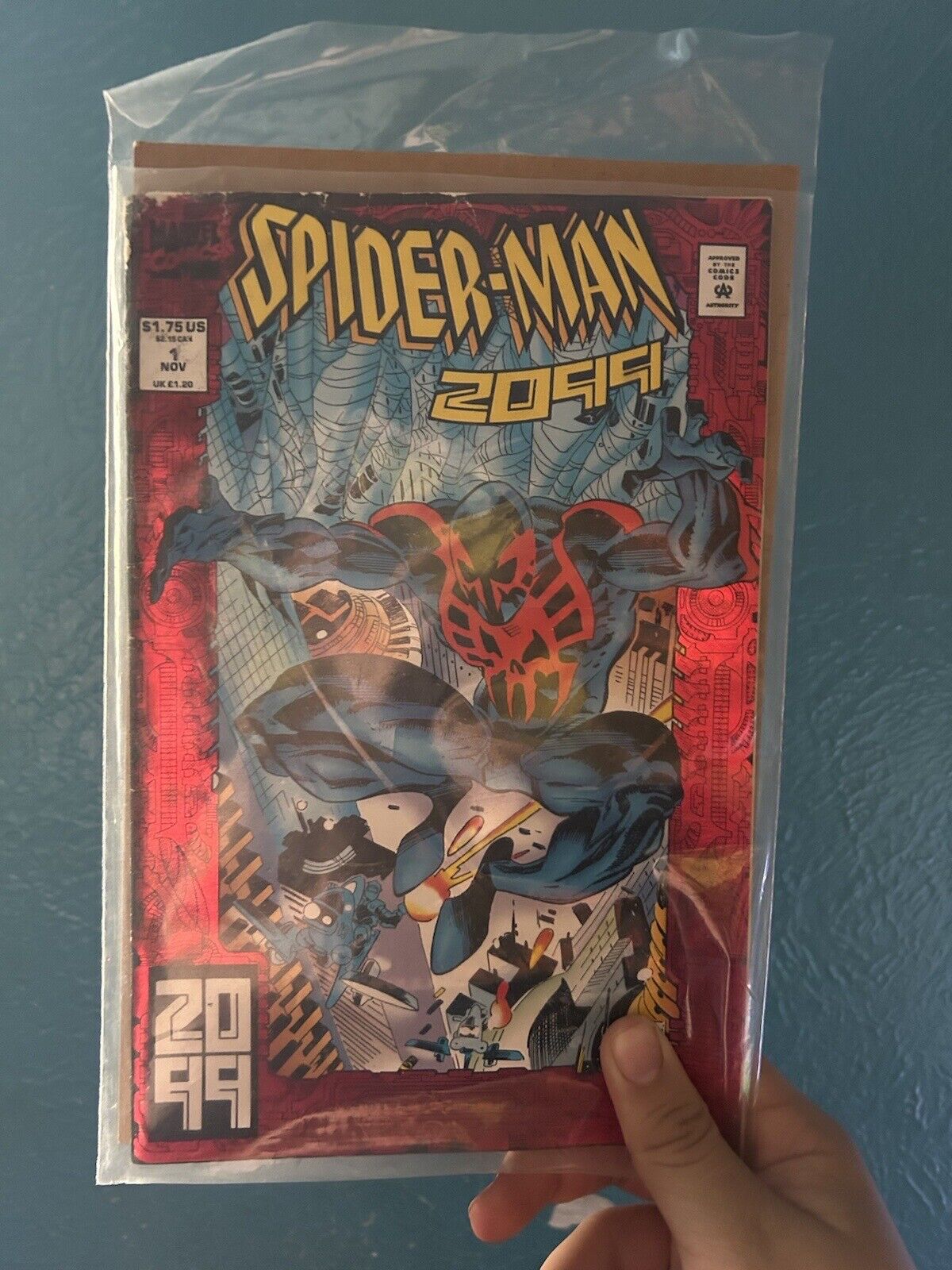 Spider-Man 2099 #1 (1992) Red Foil Cover 1st Solo Miguel O\'Hara Marvel Comics