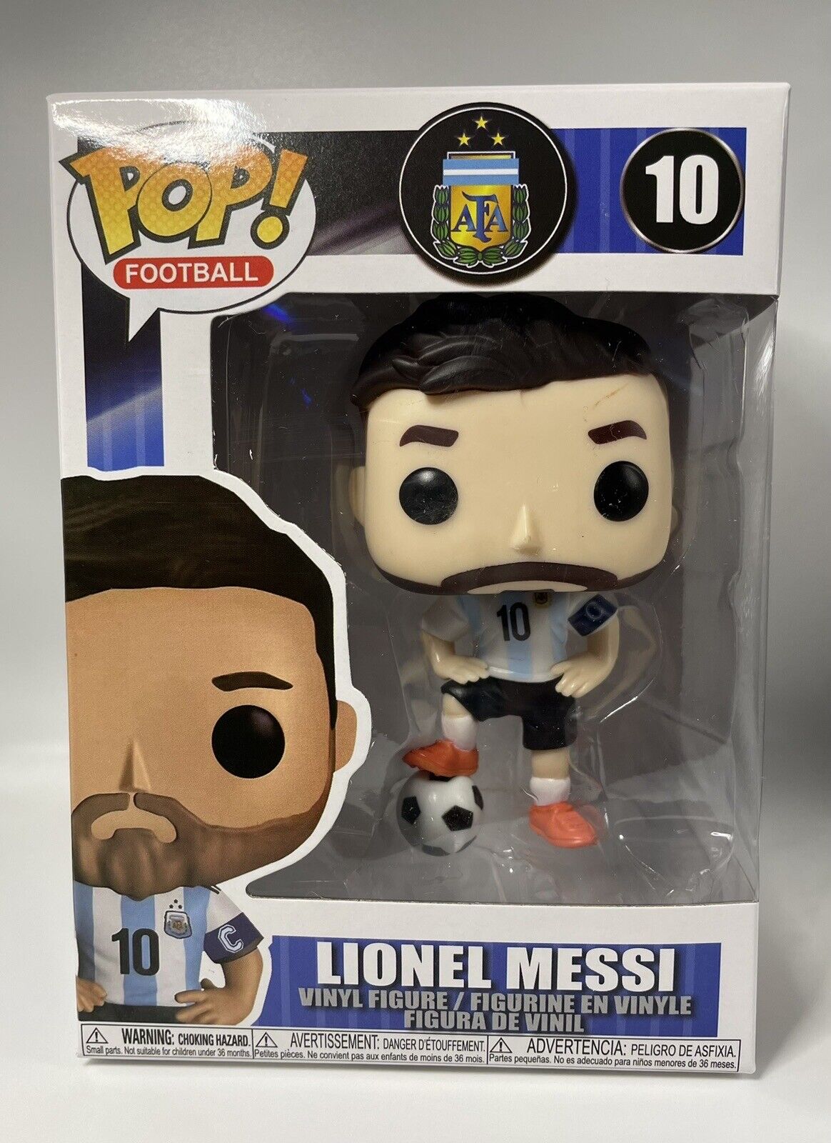 Funko POP Sports: Soccer 10# Lionel Messi Argentina Vinyl Action Figures