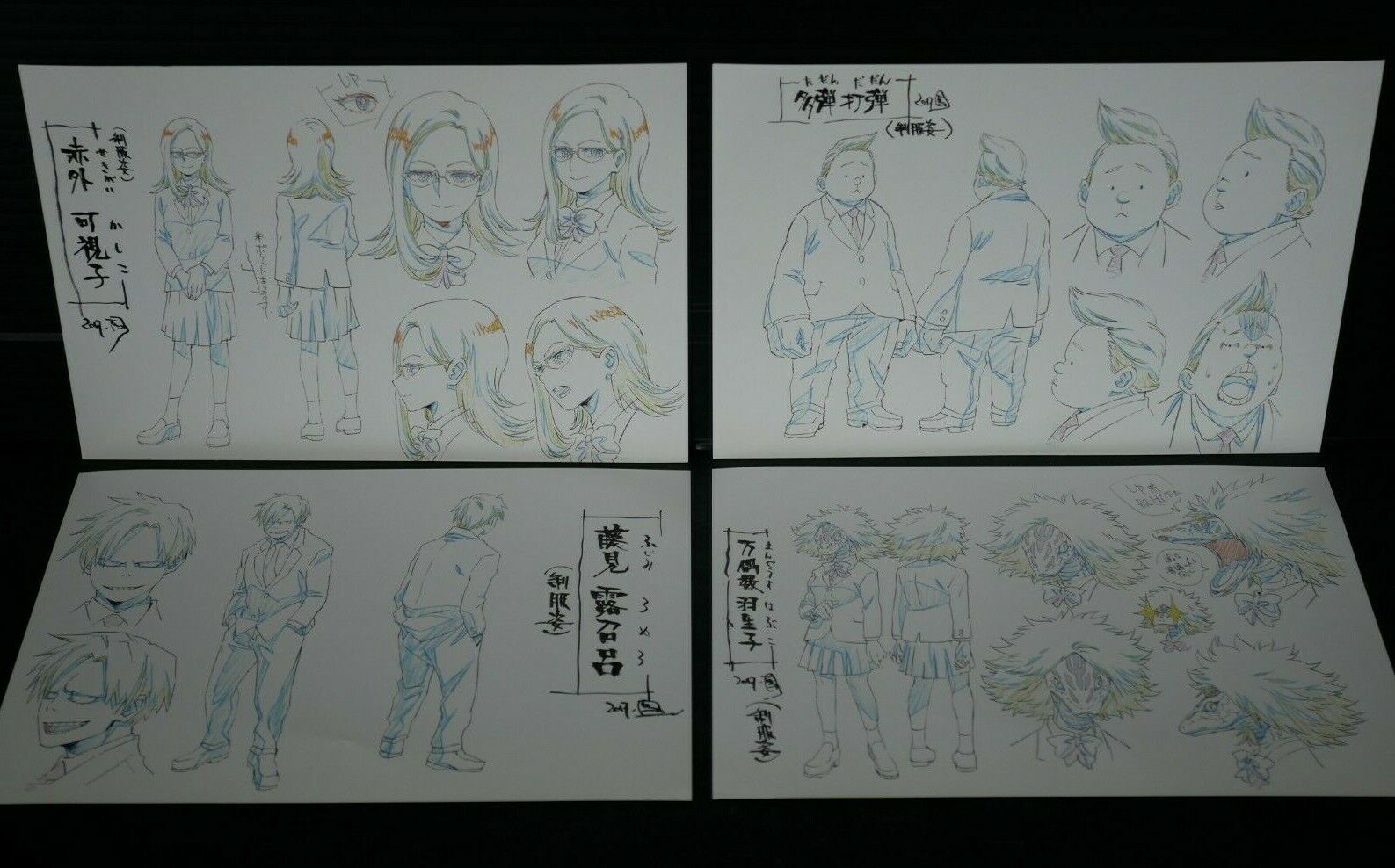 JAPAN Kouhei Horikoshi: My Hero Academia Character Setting Paper