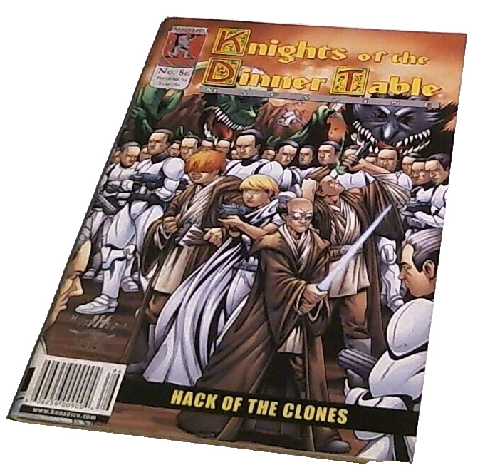 Knights of the Dinner Table magazine #86 comic book KODT Kenzer and company D&D