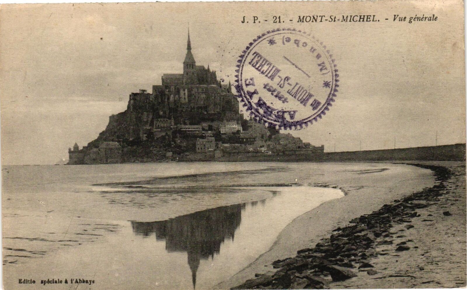 Vintage Postcard- MONT-ST. MICHEL Early 1900s