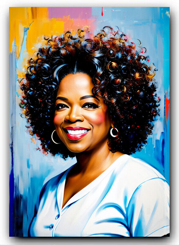 Oprah Winfrey Sketch Card Print - Exclusive Art Trading Card #1 PR500