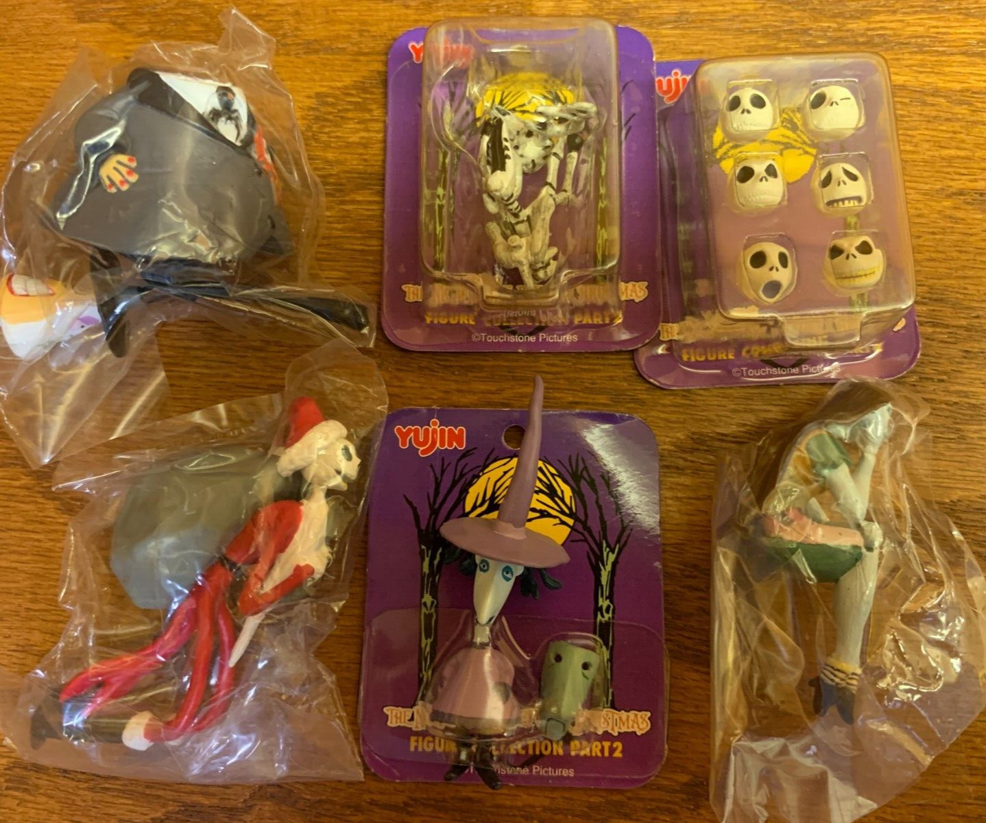 The Nightmare Before Christmas Mini Figure Collection Part2 Set of 6 Yujin
