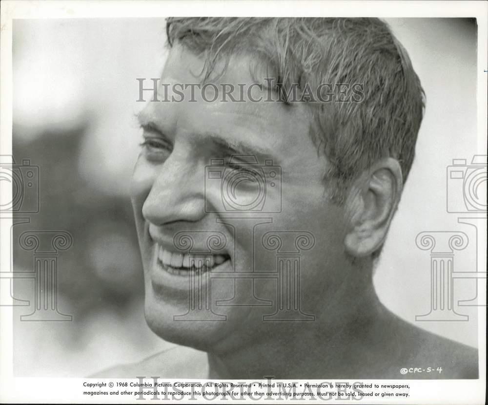 1968 Press Photo Actor Burt Lancaster - lry02449
