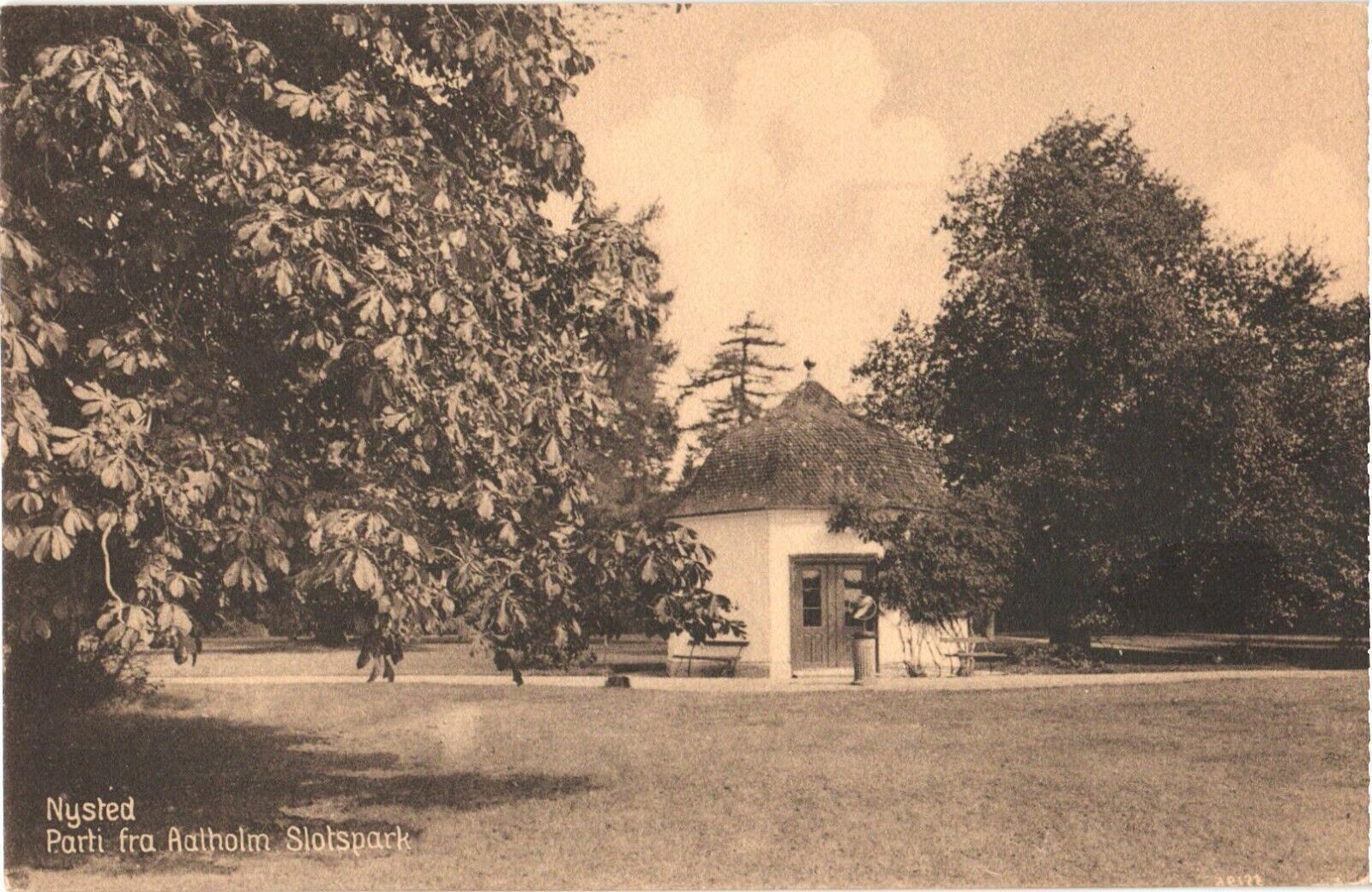 Small House At Aalholm Castle\'s Park, Nysted, Guldborgsund, Denmark Postcard