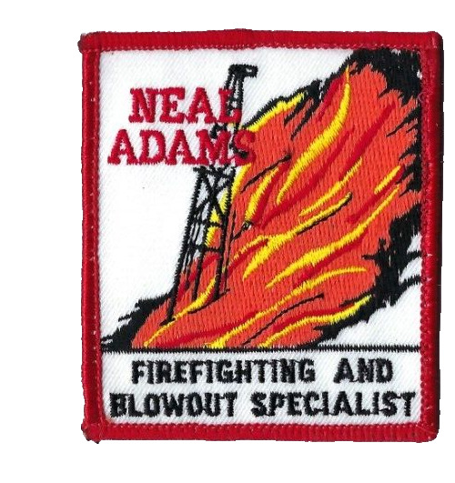 *RARE* Neal Adams Firefighting and Blowout Specialist Houston TX Texas patch NEW