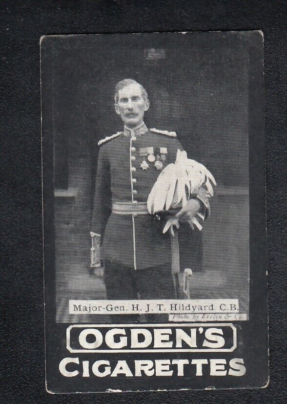 1901 Trade Card General HENRY HILDYARD Second Boer War Anglo-Egyptian War