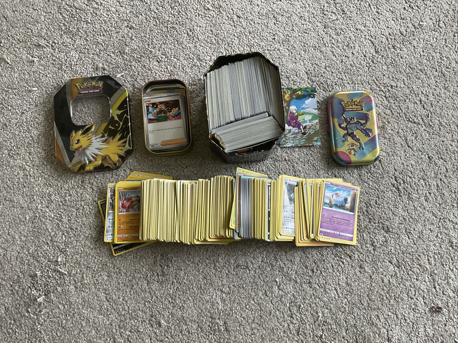 Large Pokemon Card Bundle Job Lot Hundreds