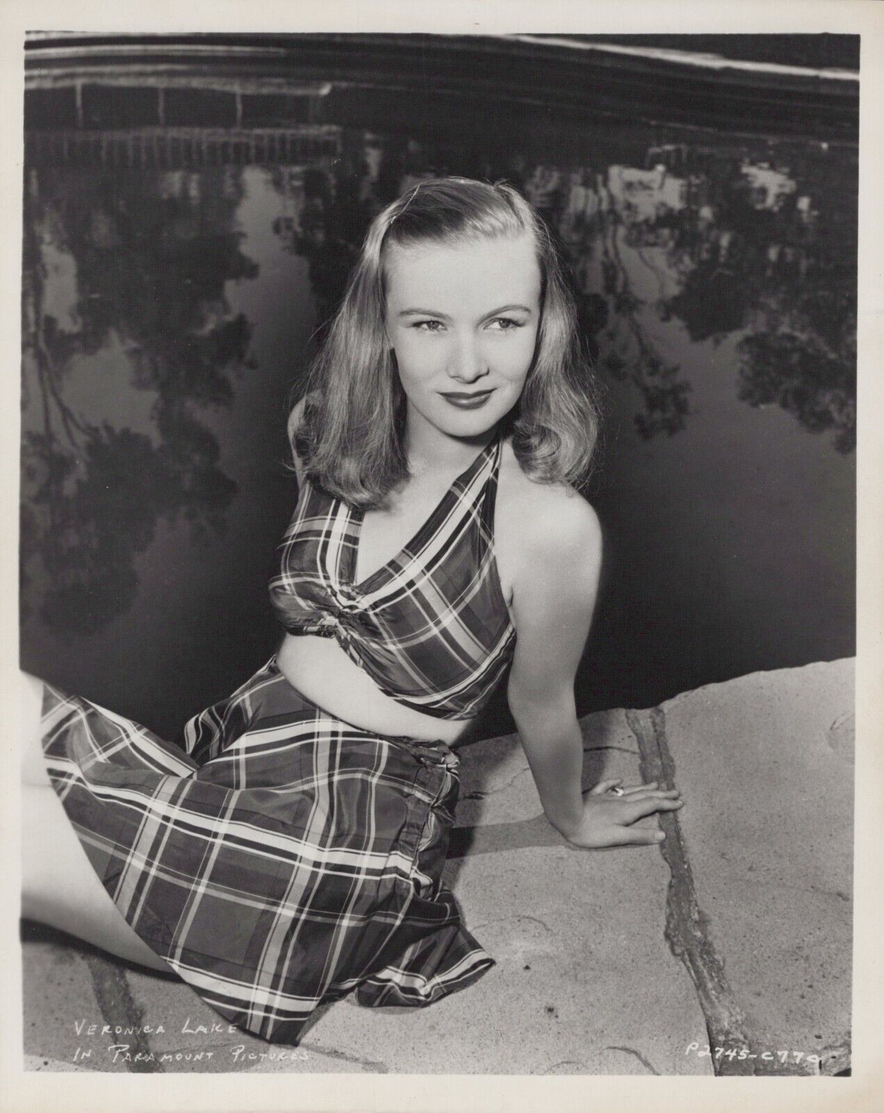Veronica Lake (1940s)⭐ Alluring Bombshell - Bare Shoulder Paramount Photo K 320