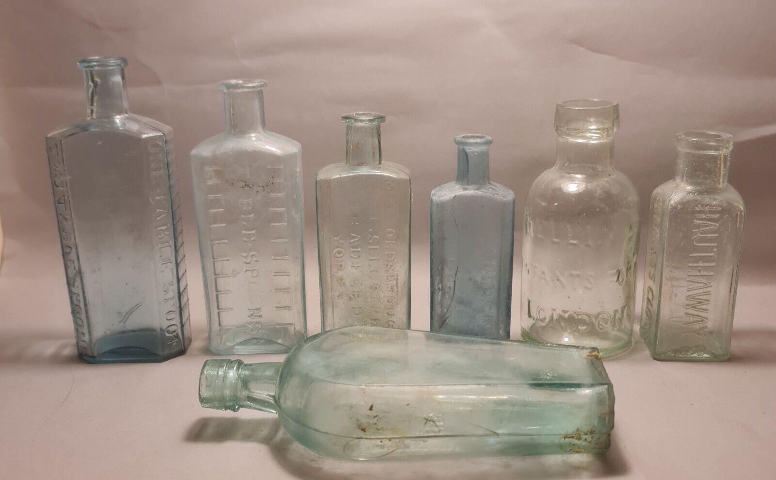 old vintage bottles
