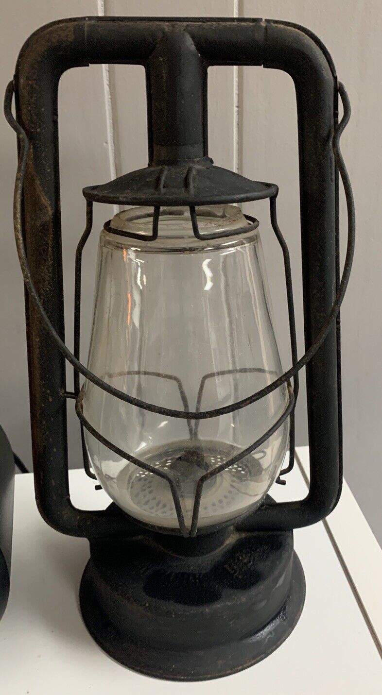 Vintage Antique Dietz Hy-Lo New York Lantern Complete W/ Globe