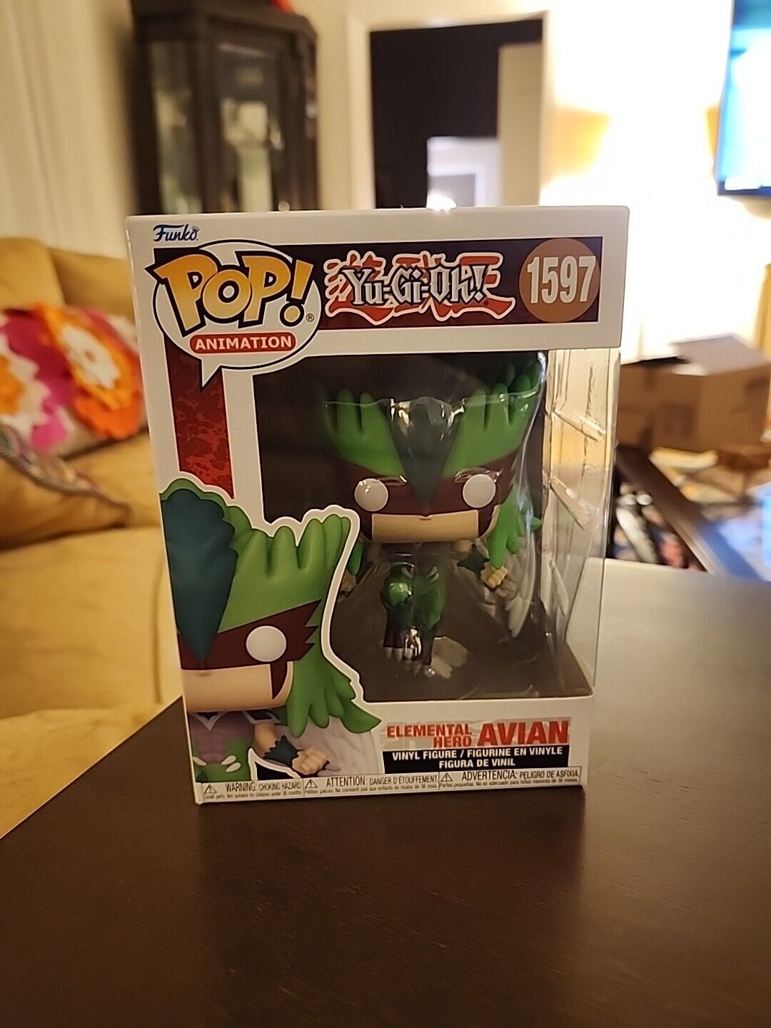 FUNKO POP ANIME: Yu-Gi-Oh - EH Avian Box Damage See Pictures
