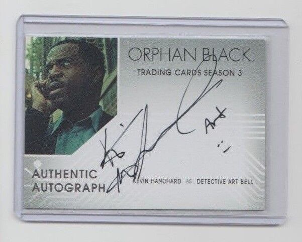 Orphan Black TV Show SDCC Autograph Trading Card #KH Kevin Hanchard Art Bell (A)