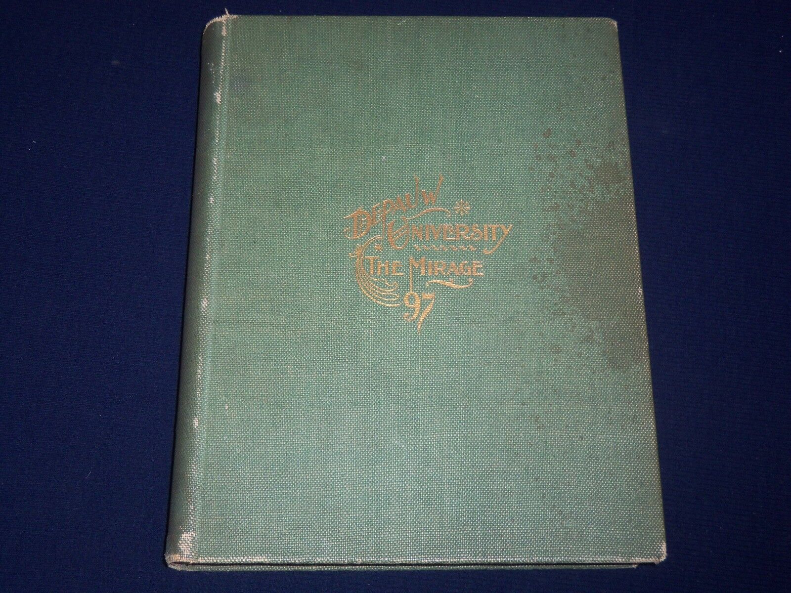 1897 THE MIRAGE DEPAUW UNIVERSITY YEARBOOK VOL. 7 - GREENCASTLE INDIANA - YB 86